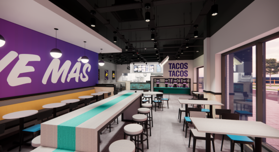 Taco Bell Interior OCRA