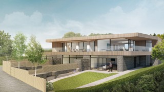 Modern residential architecture coastal apartments croyde