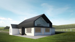 Loft conversion contemporary design north devon