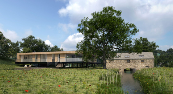 mill restoration with contemporary extension south molton